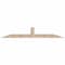Ekena Millwork Portland Smooth Timber Gable Bracket, Douglas Fir, 96"W x 16"H x 5 1/2"D x 5 1/2"F, 4/12 Pitch GBW096X16X0606POR00SDF - alternate 1